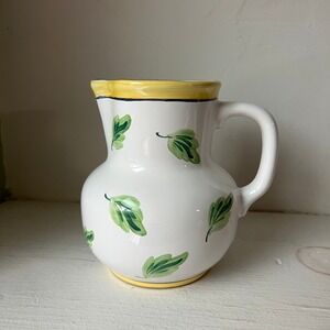 Herend Village Pottery Pitcher -‎ Crispin- Elizabeth Barrett Roache - 1993